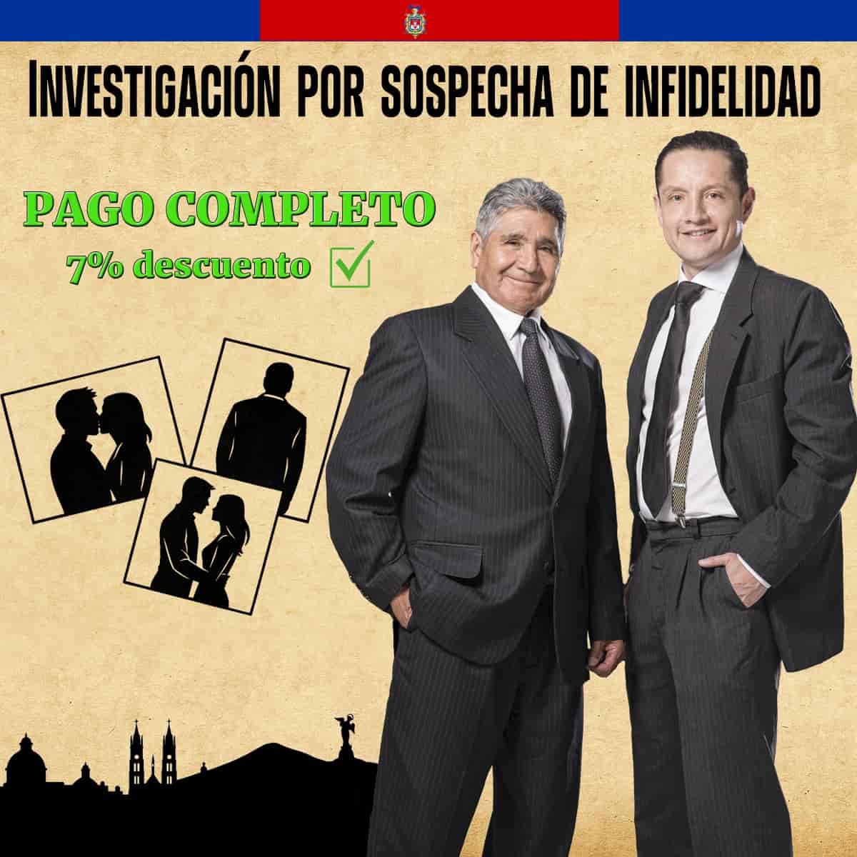 Investigación en Quito por sospecha de infidelidad – Pago completo y económico