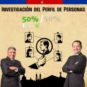 Investigación en Quito del perfil de personas– Pago inicial